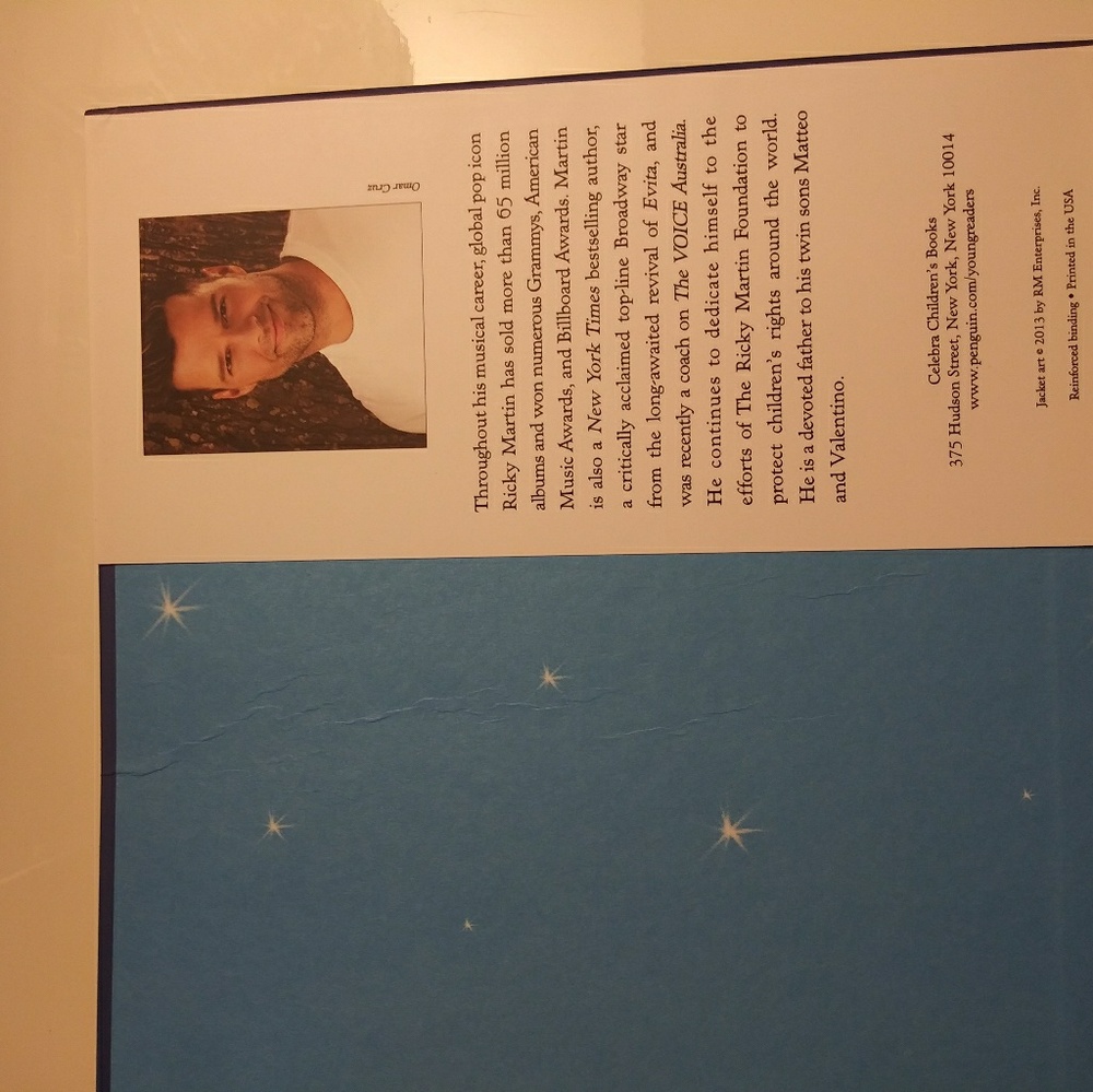 Autograph Ricky Martin Children's book - Picture 4 of 5